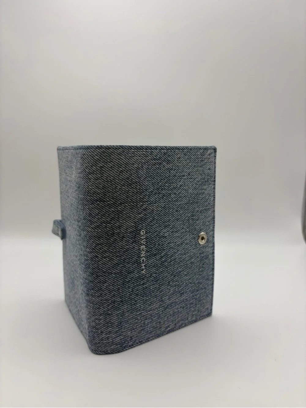 Givenchy Voyou bifold denim/leather wallet EUC